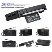 Radio portatile TECSUN PL-398MP con sintonizzazione digitale