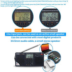 Radio portatile TECSUN PL-398MP con sintonizzazione digitale