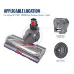 Ricambi per connettore a V-Ball per spazzola aspirapolvere Dyson V15/V11/V10/G5 da 100 W ad alta coppia., Connector, Connector+V-Ball Wheel Side