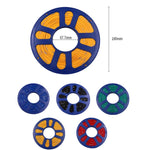 Cavo per autoveicoli con anima in rame puro e isolamento in rame, lunghezza 40 m., 0.75 Square Meters Black, 0.75 Square Meters Red, 0.75 Square Meters Blue, 0.75 Square Meters Yellow, 0.75 Square Meters Green, 1 Square Meters Yellow, 1 Square Meters R...