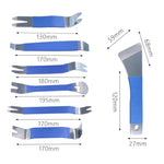 Clip per la rimozione del pannello della portiera della console centrale dell'impianto audio dell'auto, 7pcs /Set