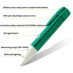 Penna tester elettrica portatile senza contatto con LED, strumento per testare i cavi a massa zero, ProsKit NT-306
