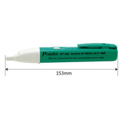 Penna tester elettrica portatile senza contatto con LED, strumento per testare i cavi a massa zero, ProsKit NT-306