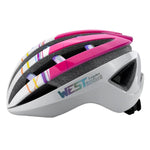 Casco da ciclismo outdoor WEST BIKING per uomo e donna, casco di sicurezza per mountain bike/bici da strada., 58-61cm