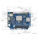 Scheda di sviluppo WAVESHARE 31523 ESP32-P4 con schermo LCD circolare tattile, ESP32-P4-WIFI6-Touch-LCD-4C