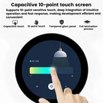 Scheda di sviluppo WAVESHARE 31523 ESP32-P4 con schermo LCD circolare tattile, ESP32-P4-WIFI6-Touch-LCD-4C