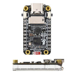 Scheda di sviluppo Waveshare ESP32-C3 con display LCD da 1,47 pollici e processore single-core RISC-V a 32 bit., Unsoldered Headers, Soldered Black Headers