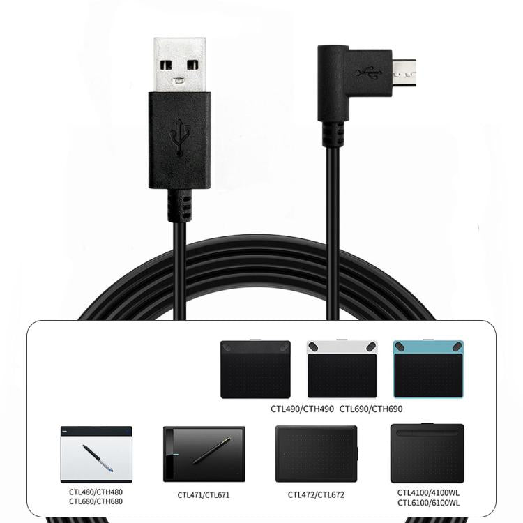 Cavo dati USB-Micro USB per tavoletta Wacom Intuos