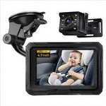 Monitor per auto per bambini da 4,3 pollici HD 1080P, With USB