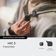 Trasmettitore originale per DJI Mic 3 wireless