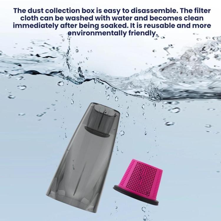 Aspirapolvere portatile piccolo e potente, ideale per auto e scrivania., 7500PA Brushed