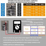 Driver TMC2209 ad alta corrente e microstepping, ricambio per 2208, A4988, LV8729, accessorio per stampanti 3D.