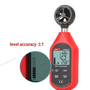 Anemometro digitale con indicatore dinamico a 12 livelli per la misurazione della velocità del vento., UNI-T UT363, UNI-T UT363BT