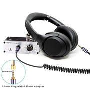 Headphone Spring Audio Cable, For Sony WH-1000XM3 / WH-1000XM2 / WH-1000XM4 / WH-H900N / WH-H800, 1.5m Spring