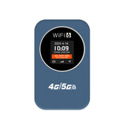 4G/5G Portable WiFi Hotspot 300Mbps Mobile Router With Time Display, 3000mAh Built-In Battery, Asia Edition, Eurasian Edition