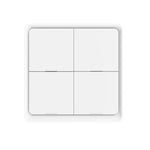 Interruttore wireless per scene di casa intelligente con timer tramite app, interruttore intelligente adesivo a 4 pulsanti con graffiti., 4-Buttons