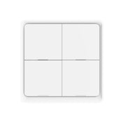 Interruttore wireless per scene di casa intelligente con timer tramite app, interruttore intelligente adesivo a 4 pulsanti con graffiti., 4-Buttons