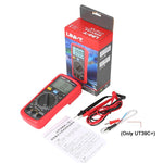 Multimetro digitale per misurazione di tensione 1000 V CC/750 V CA e corrente 10 A., UNI-T UT39A+, UNI-T UT39C+