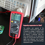 Multimetro digitale per misurazione di tensione 1000 V CC/750 V CA e corrente 10 A., UNI-T UT39A+, UNI-T UT39C+