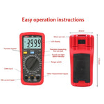 Multimetro digitale per misurazione di tensione 1000 V CC/750 V CA e corrente 10 A., UNI-T UT39A+, UNI-T UT39C+