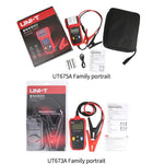 Tester per batterie auto per batterie AGM/GEL/EFB e standard, analizzatore di capacità da 3 a 250 Ah., UNI-T UT673A, UNI-T UT675A Printing Support