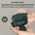 Ventilatore portatile USB F10 3 velocità con clip