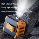 Ventilatore a clip ricaricabile F31 con 5 velocità