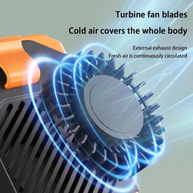 Ventilatore a clip ricaricabile F31 con 5 velocità