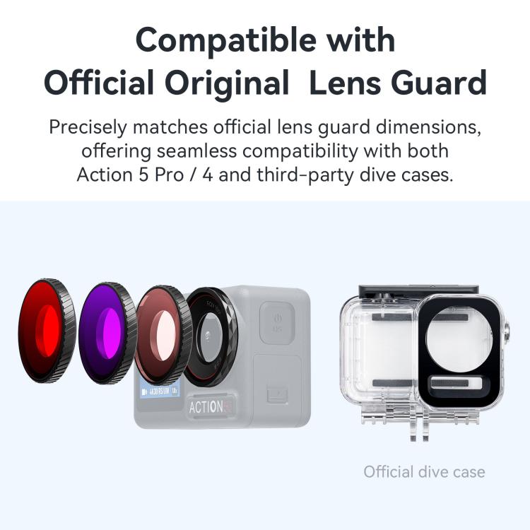 Filtro antiappannamento per obiettivo DJI Osmo Action 5 Pro/4