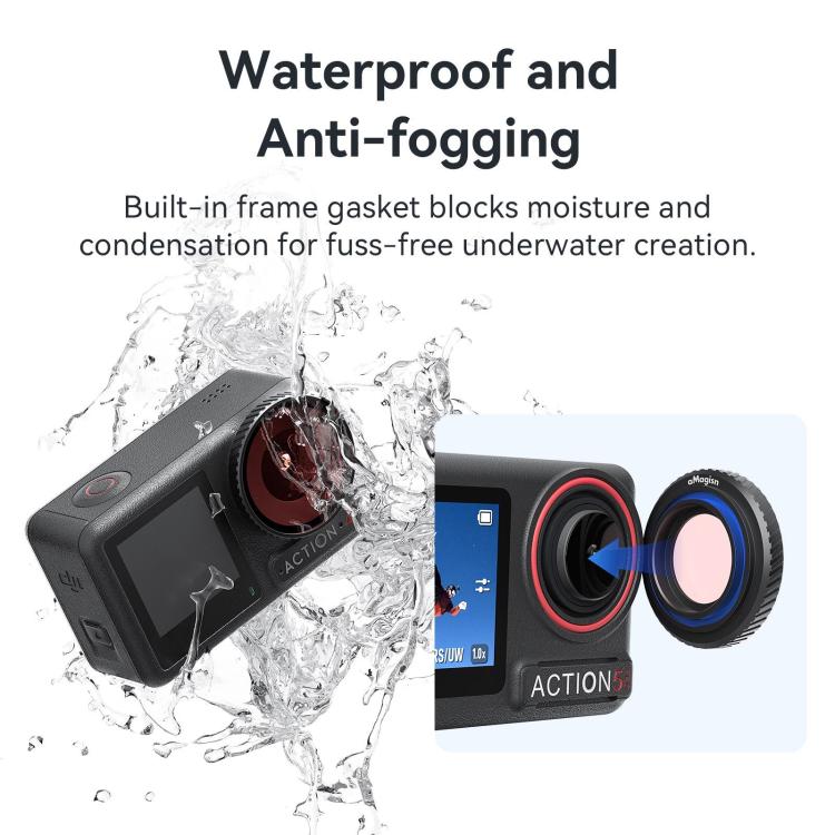 Filtro antiappannamento per obiettivo DJI Osmo Action 5 Pro/4