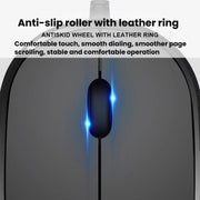 Little Kangaroo DS-919 Anti-Static Anti-Interference Wired Mouse Business Industrial Slim Mouse, PS2 Round Port, USB