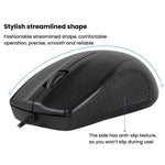 Little Kangaroo DS-911 1200DPI Ambidextrous Wired Laptop Mouse Desktop Mouse For Office & Home Use, DS-911 PS2 Round Port, DS-911 USB