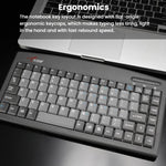 Little Kangaroo DS-9827 88 Key Wired Keyboard With Magnetic Ring Laptop Industrial Office Keyboard, PS2, USB