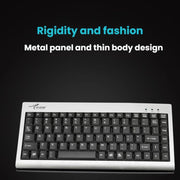 Little Kangaroo DS-9821 DS-911 Laptop Industrial Wired Keyboard And Mouse Set, USB, PS2