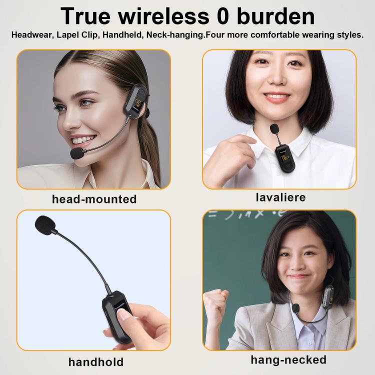 Amplificatore microfono wireless 2.4G portatile