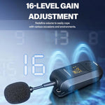 Amplificatore microfono wireless 2.4G portatile