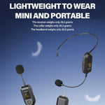 Amplificatore microfono wireless 2.4G portatile