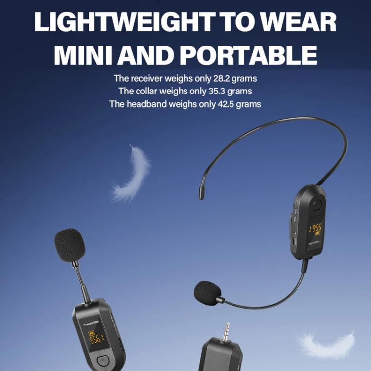Amplificatore microfono wireless 2.4G portatile