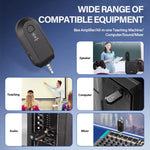 Amplificatore microfono wireless 2.4G portatile