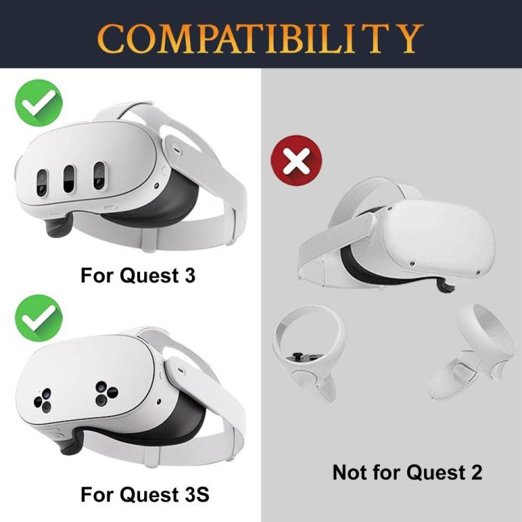 Cinturino da polso di ricambio per controller Meta Quest 3/3S, confezione singola., Wrist Strap