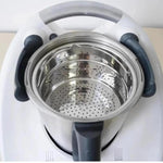 Cestello per cottura a vapore in acciaio inox per Thermomix TM6 TM5, ideale per una cottura sana.