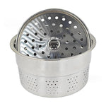 Cestello per cottura a vapore in acciaio inox per Thermomix TM6 TM5, ideale per una cottura sana.