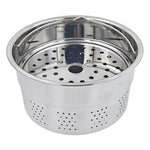 Cestello per cottura a vapore in acciaio inox per Thermomix TM6 TM5, ideale per una cottura sana.