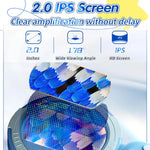 Microscopio digitale portatile HD 2MP con schermo 2 pollici