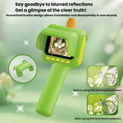Endoscopio portatile per bambini con schermo HD da 2,8 pollici, ideale per esplorare l'ambiente esterno., ES08