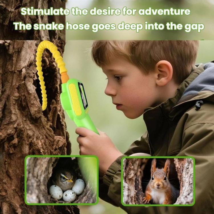 Endoscopio portatile con schermo HD 2,8" per bambini
