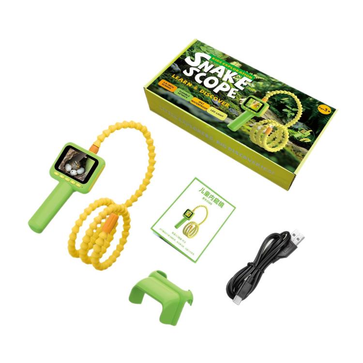 Endoscopio portatile con schermo HD 2,8" per bambini