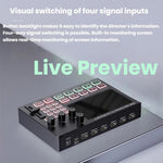 Centralino guida HDMI 4 vie con monitor 5" 1080P 60Hz