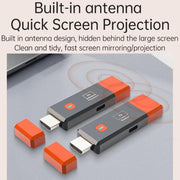 HDMI Wireless Transmitter 50M Signal Extension 1080P WIFI Computer Wireless Casting Same Screen, Transmitter + Receiver, 50M