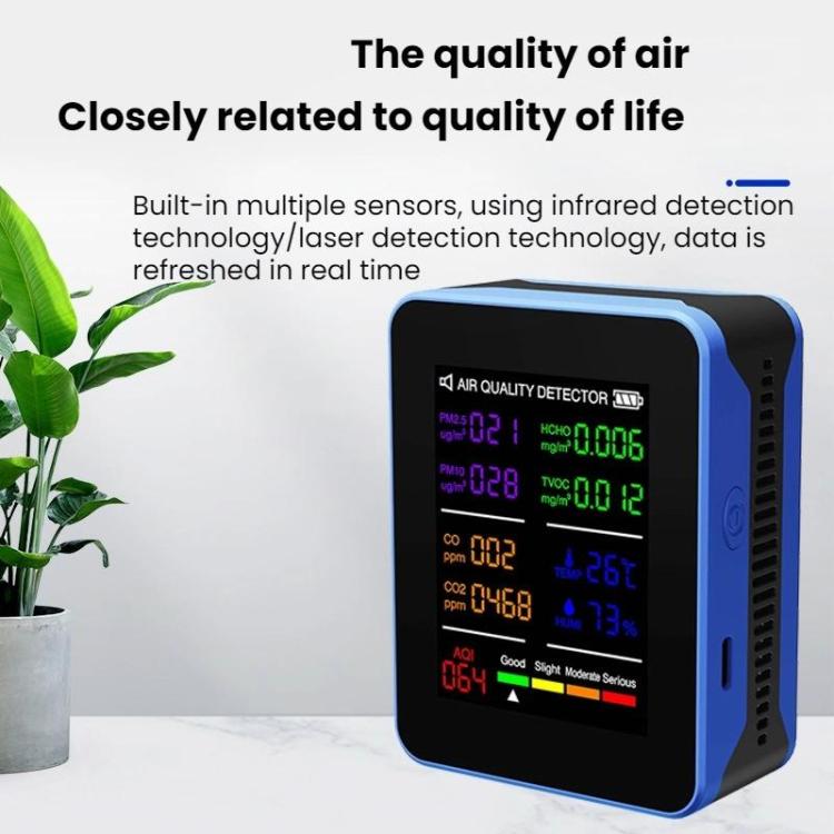 Monitor ambientale multifunzionale per la qualità dell'aria e il rilevamento della CO2